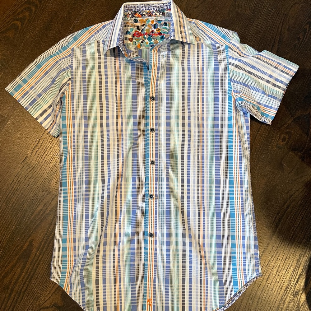 Robert Graham Short Sleeve Button Down Shirt